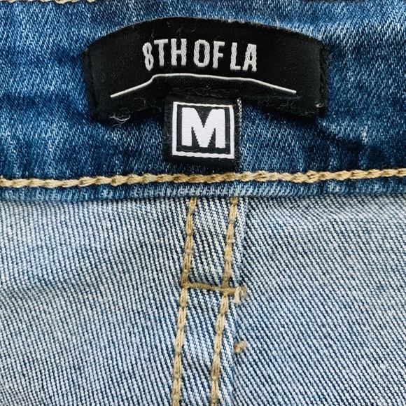 8th of LA Denim Skirt Size M - Picture 4 of 4